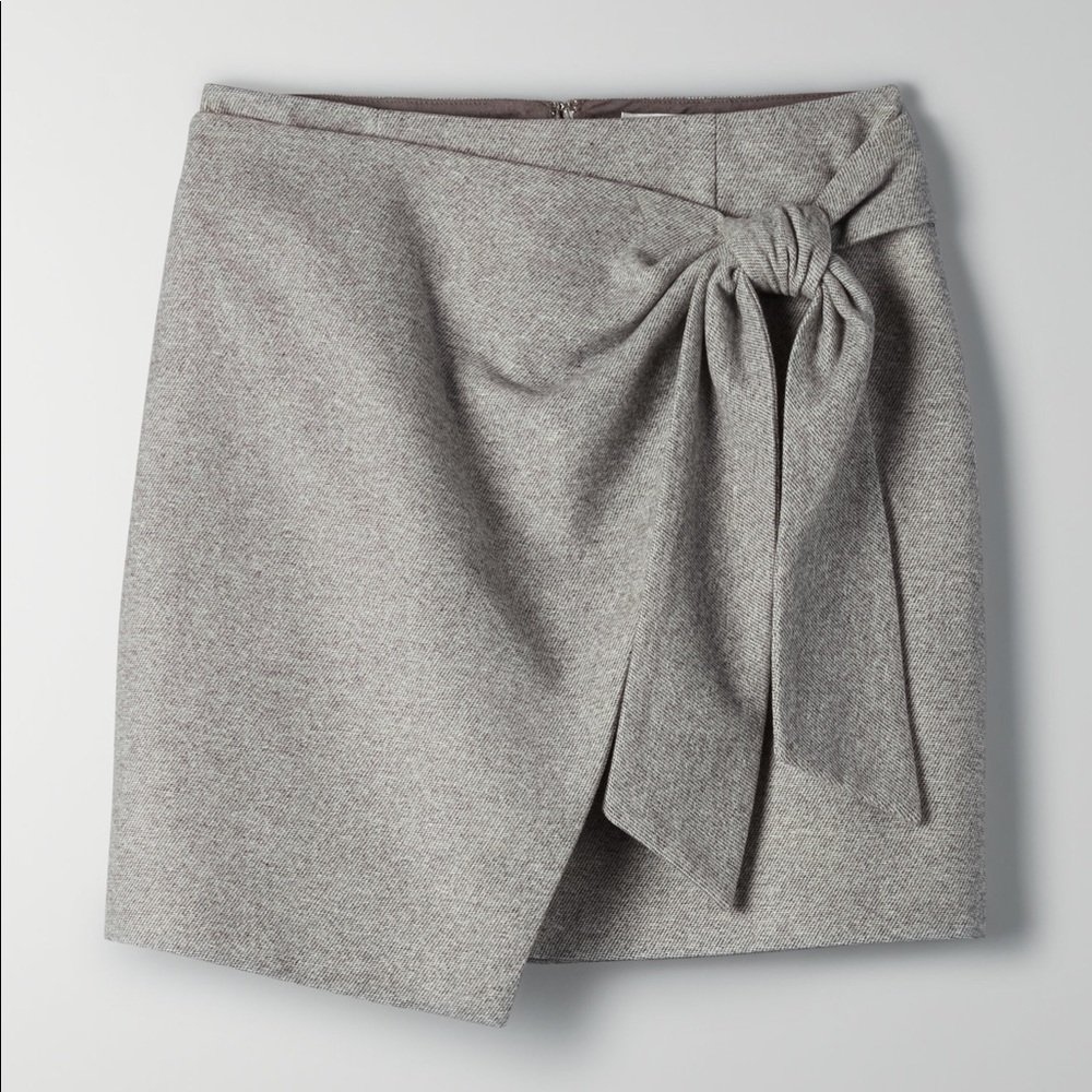Wilfred from Aritzia wrap front skirt